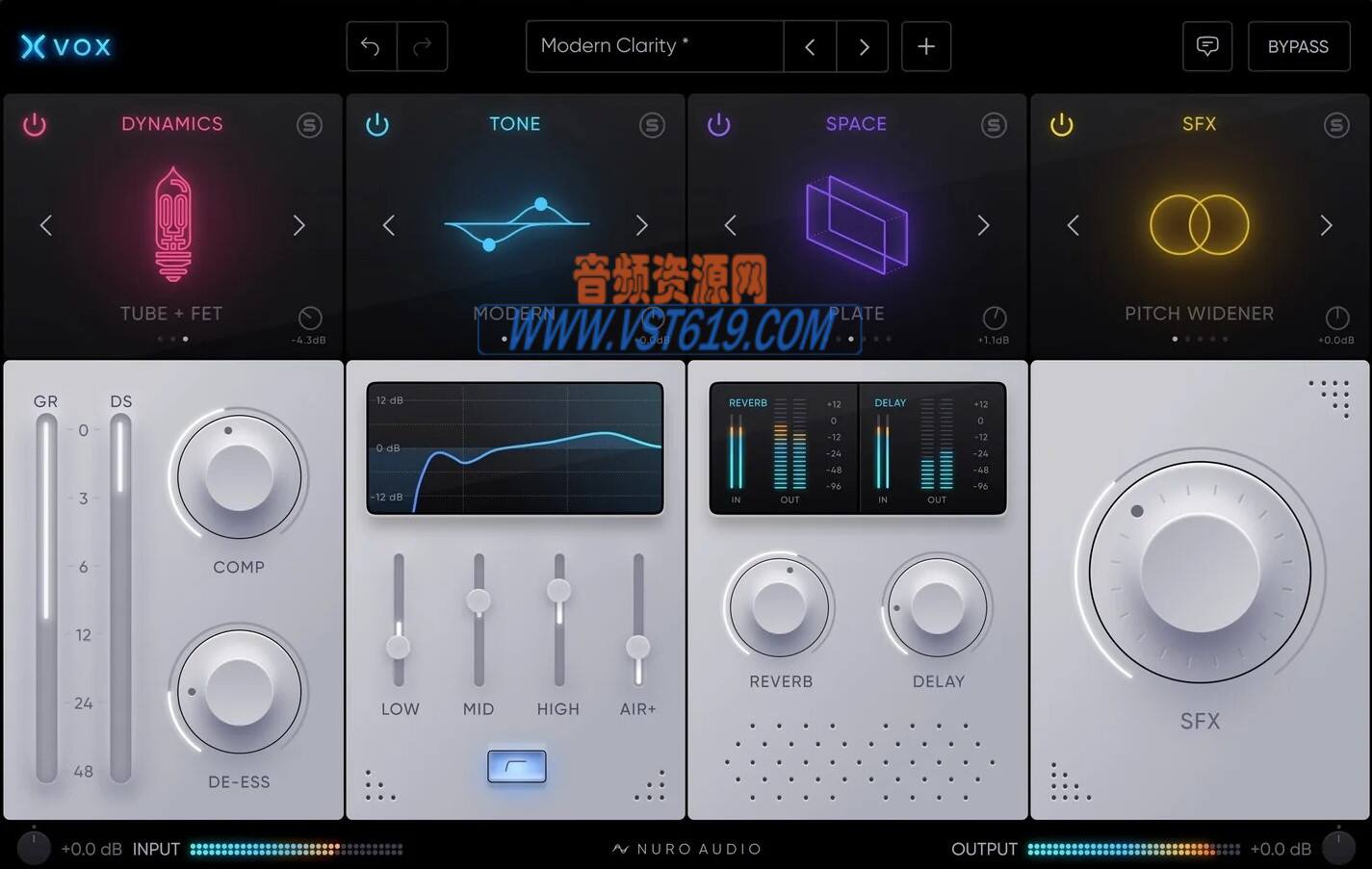 人声混音Nuro Audio Xvox v1 1 0 vst619音频资源网