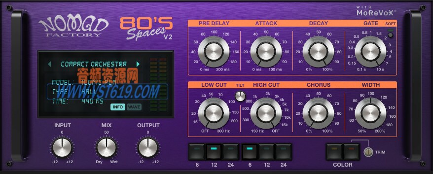 Nomad Factory 80s Spaces v2.5.1_WIN-R2R_VST92音频资源网