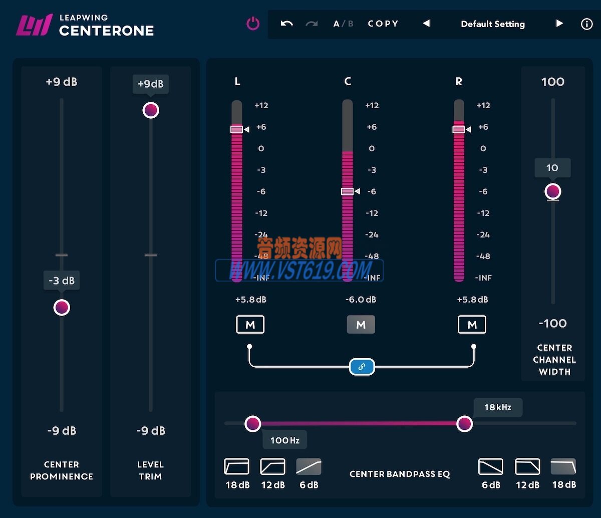 Leapwing Audio CenterOne v2.14.10_WIN-R2R_VST92音频资源网
