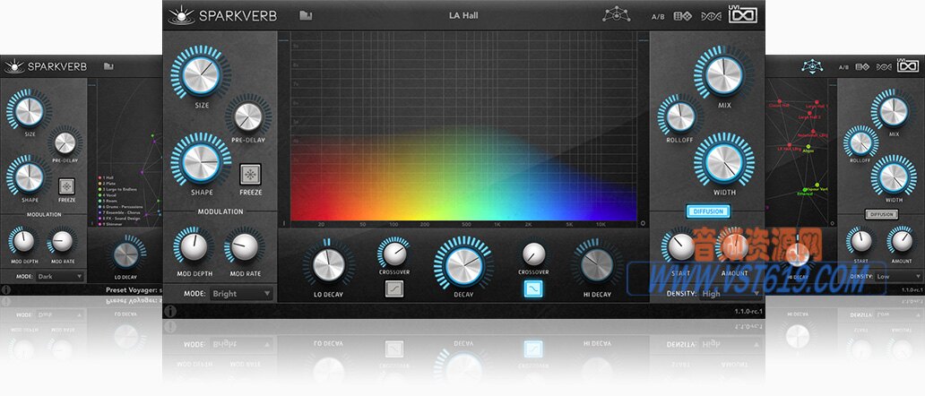 UVI SparkVerb v1.5.0_WIN-R2R_VST92音频资源网
