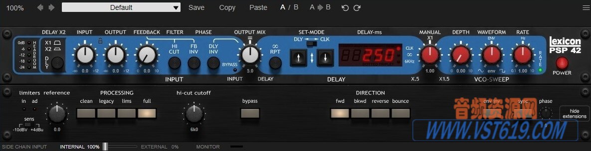 PSPaudioware Lexicon PSP42 v2.1.1_WIN-R2R_VST92音频资源网
