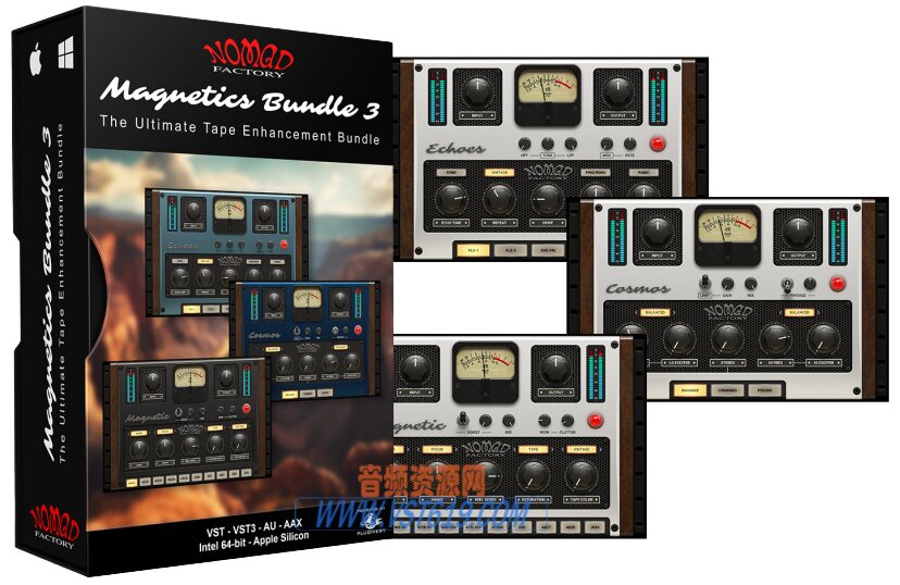 Nomad Factory Magnetics Bundle v3.1.1_WIN-R2R_VST92音频资源网