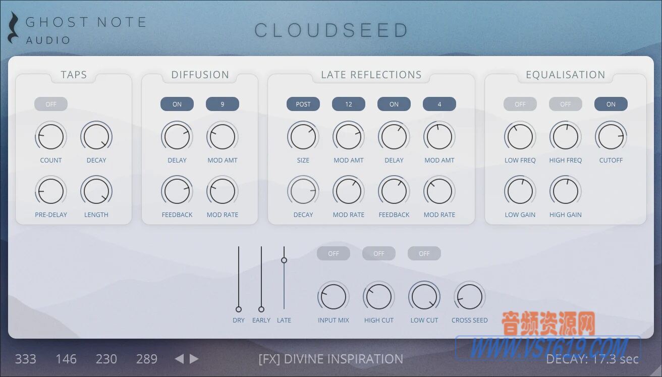 Ghost Note Audio Cloud Seed 2 v2.3.4_WIN-MOCHA_VST92音频资源网