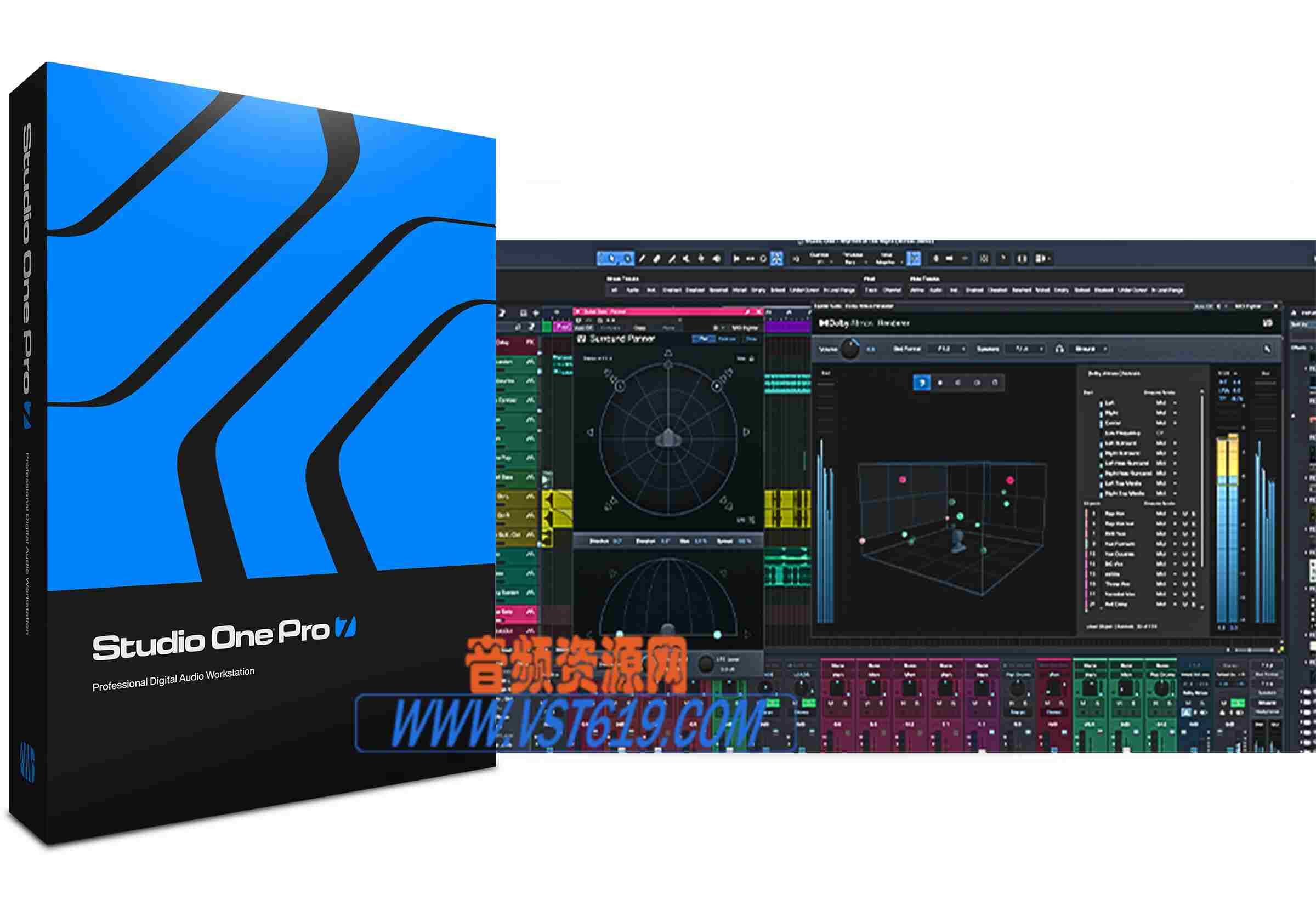 PreSonus Studio One Pro 7 v7.2.3_WIN-R2R_VST92音频资源网