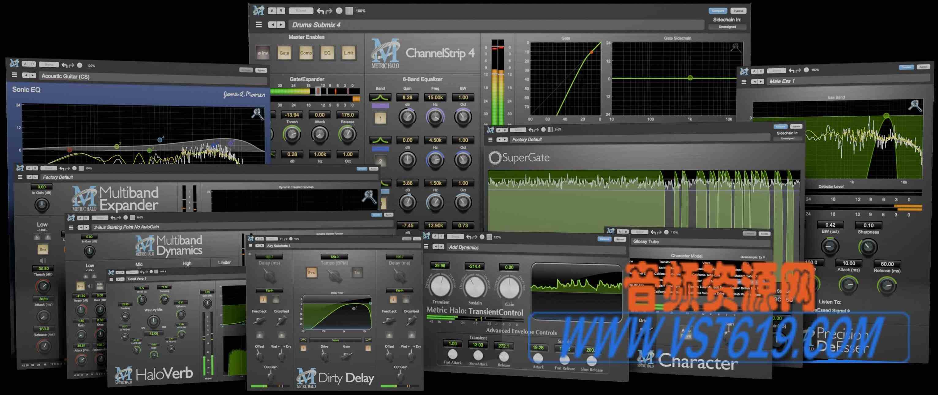 Metric Halo MH Production Bundle 4 v4.0.89_WIN-R2R_VST92音频资源网