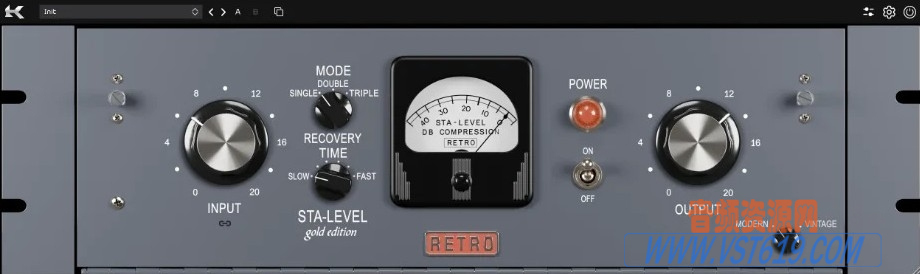 Kazrog Retro Sta-Level v1.0.3_WIN-GTA_VST92音频资源网