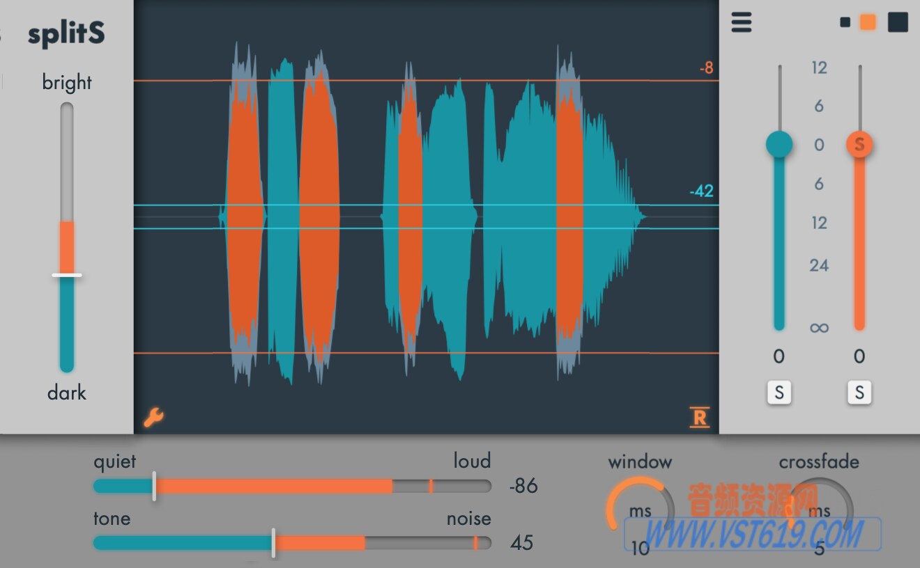 Apulsoft splitS v1.1.2_WIN-SEnki_VST92音频资源网