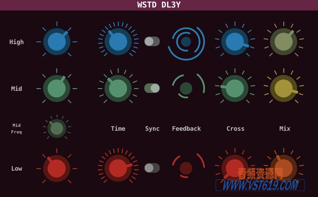 Wasted Audio WSTD DL3Y v1.1_WIN-BTCR_VST92音频资源网