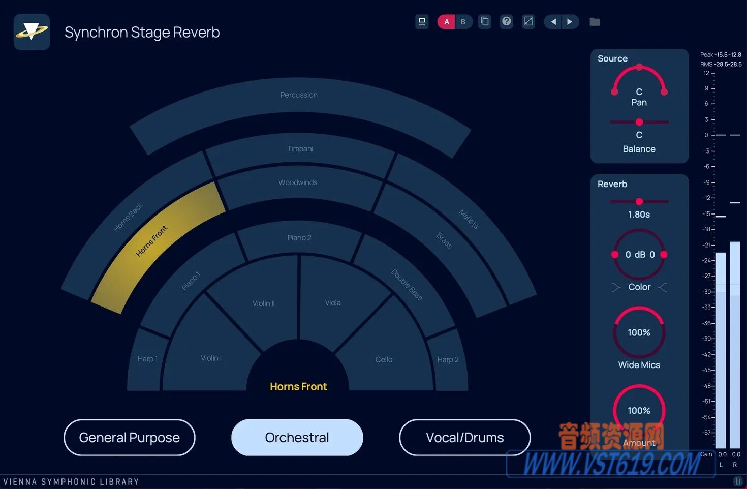 VSL Synchron Stage Reverb v1.1.591_WIN-R2R_VST92音频资源网