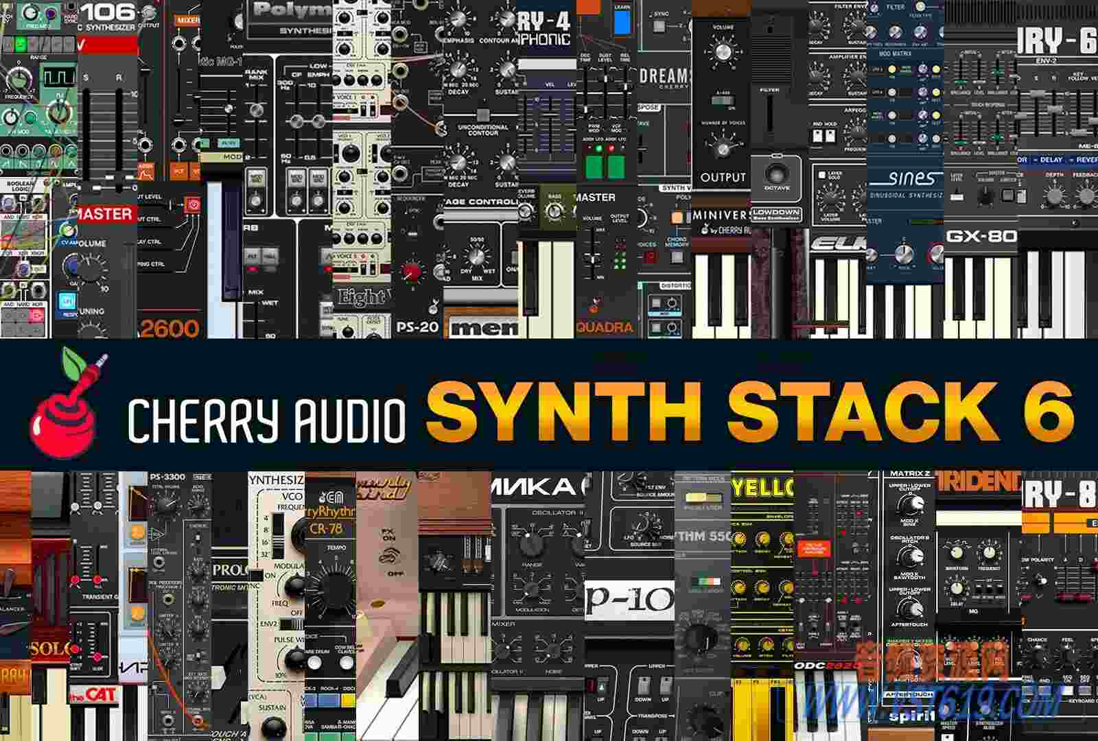 Cherry Audio Synth Stack 6_WIN-R2R_VST92音频资源网