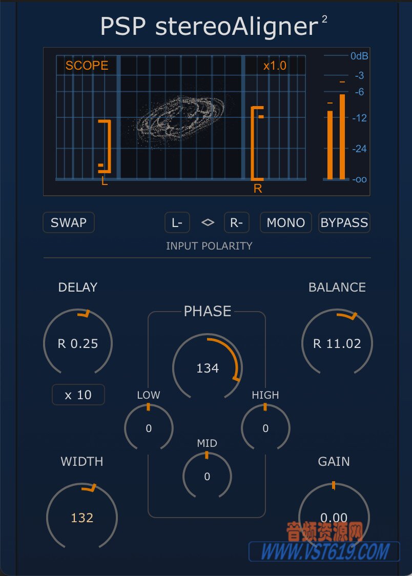 PSPaudioware PSP stereoAligner2 v2.0.0_WIN-R2R_VST92音频资源网