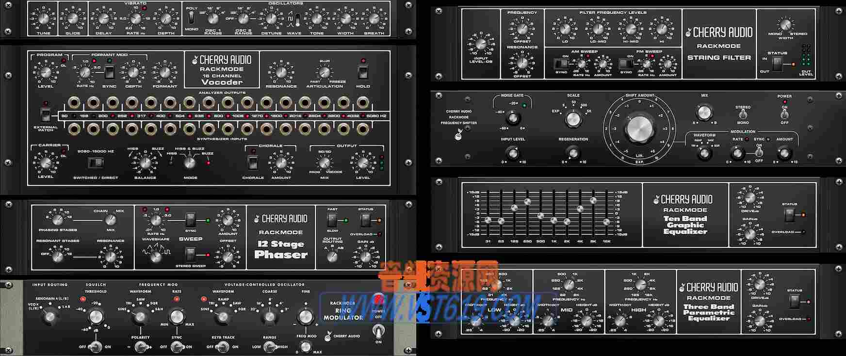 Cherry Audio Rackmode v1.4.0_WIN-R2R_VST92音频资源网