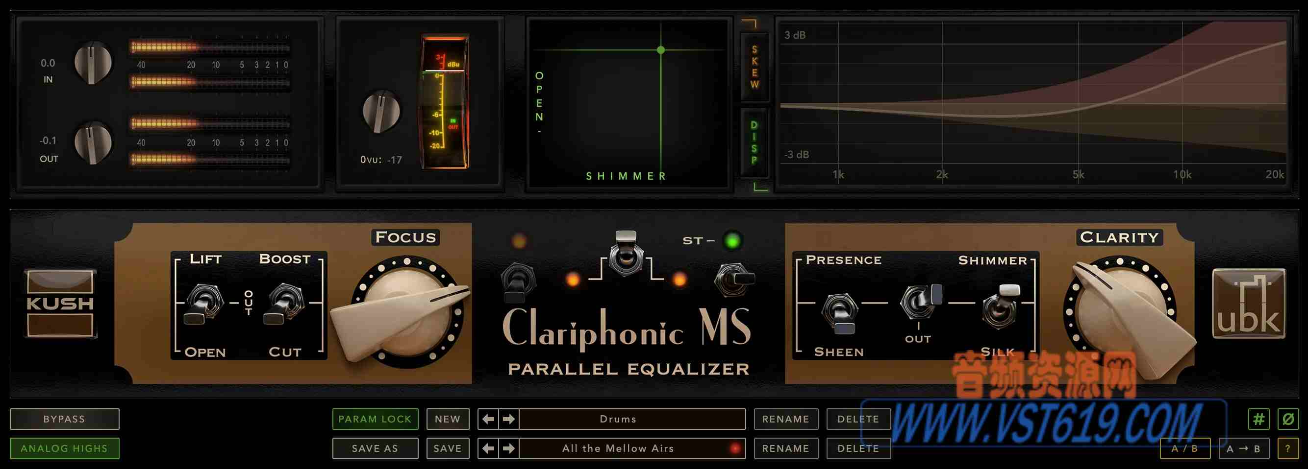 Kush Audio Clariphonic MK3 v1.0.0_WIN-R2R_VST92音频资源网