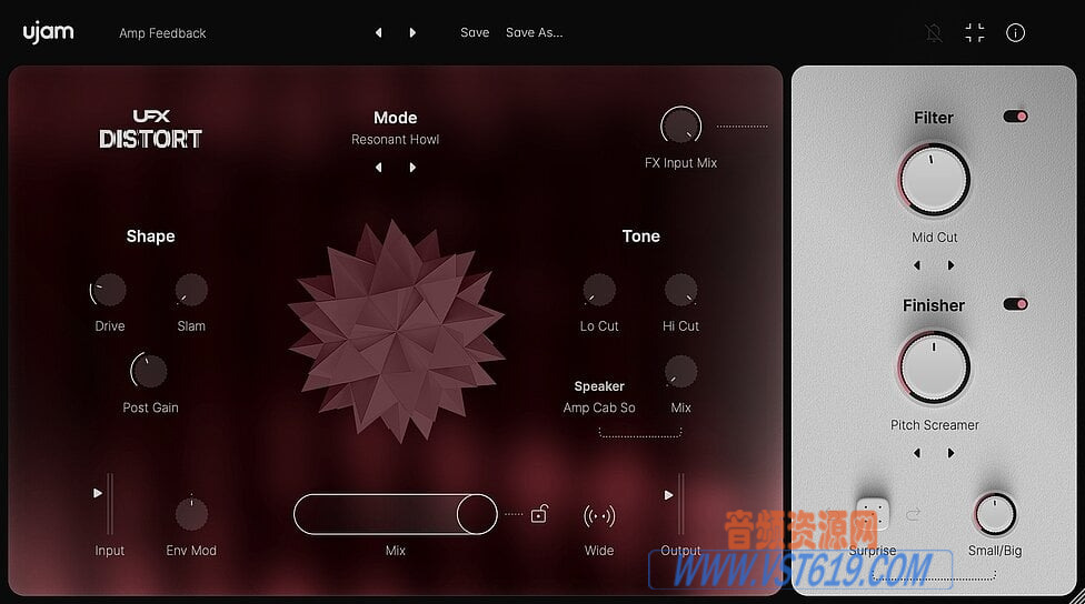UJAM UFX-DISTORT v1.0.0_WIN-R2R_VST92音频资源网