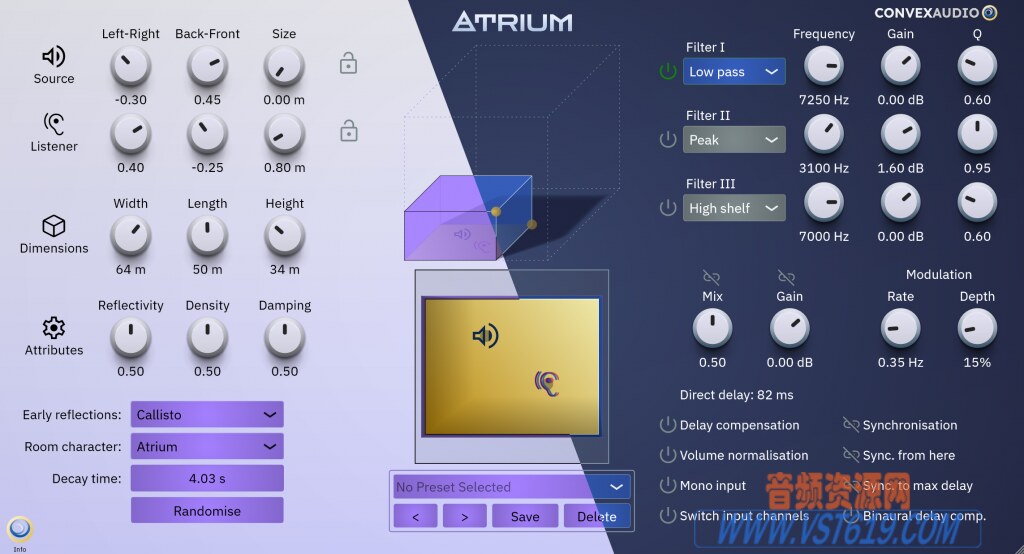 Convex Audio Atrium v1.2.0_WIN-MOCHA_VST92音频资源网