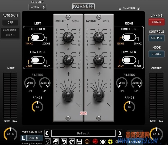 Korneff Audio SITRAL Klangfilter W295 v1.0.1_WIN-SEnki_VST92音频资源网