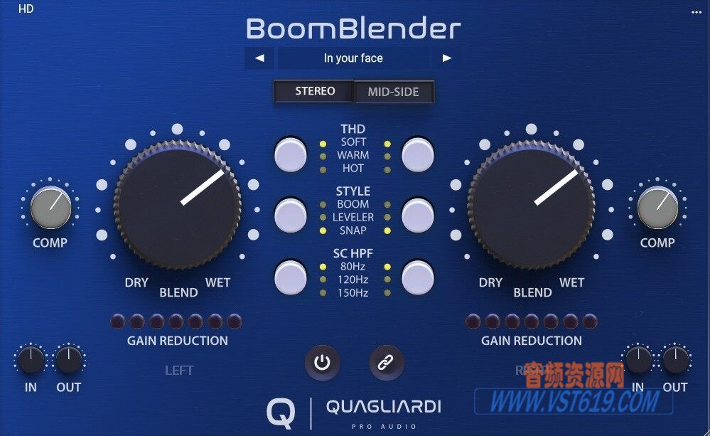 Quagliardi Pro Audio BoomBlender Pro v1.0.2_WIN-SEnki&MOCHA_VST92音频资源网