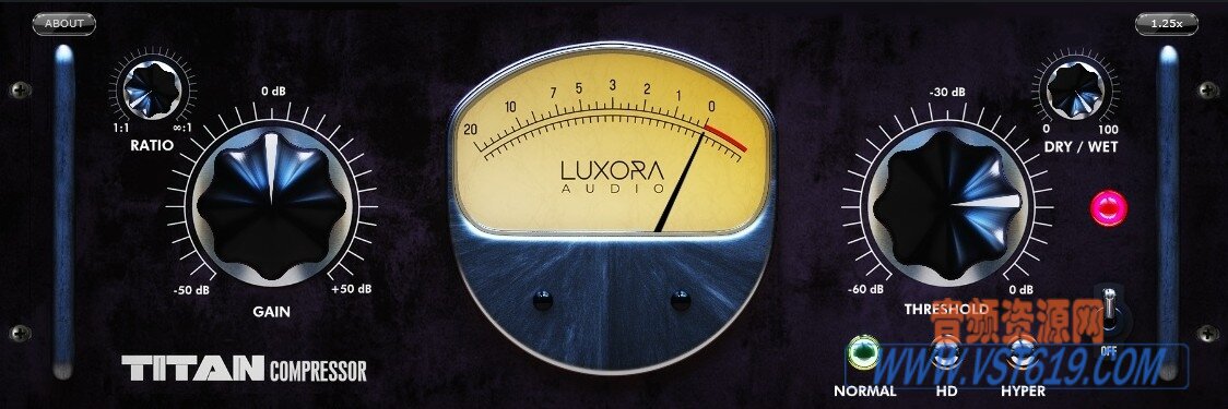 Luxora Audio Titan Tube Compressor v2.0.0-WIN_VST92音频资源网