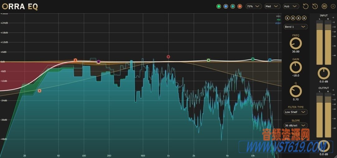 Orra Audio Orra EQ v1.0.1_WIN-SEnki_VST92音频资源网