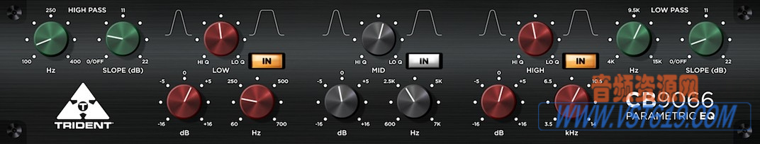 Trident Audio Developments CB9066 EQ v2.0.0_WIN-R2R_VST92音频资源网