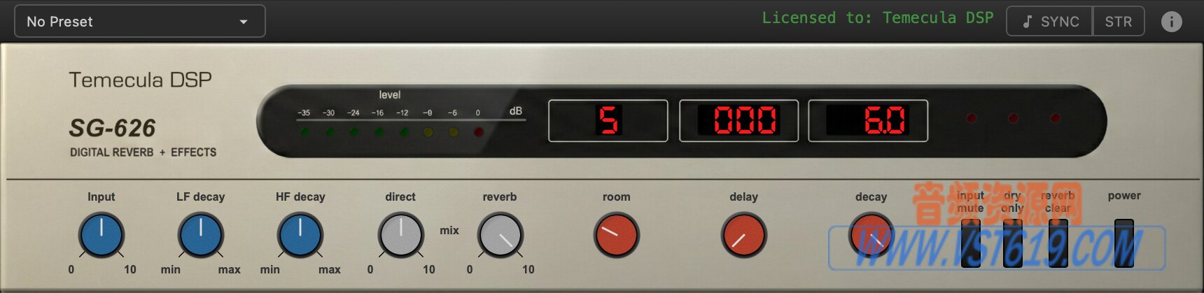 Temecula DSP SG-626 v1.2.1_WIN-R2R_VST92音频资源网