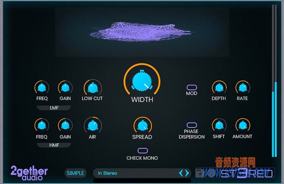 2gether Audio ST3REO v1.1.5_WIN-R2R_VST92音频资源网