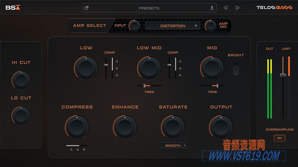 Black Salt Audio Telos Bass v1.1.4_WIN-R2R_VST92音频资源网