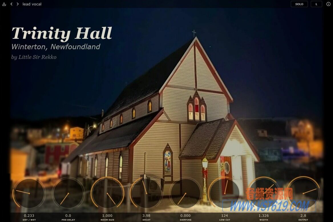 Little Sir Rekko Trinity Hall v1.0.4_WIN-R2R_VST92音频资源网