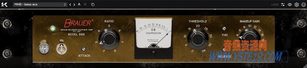 Kazrog MHB Red v1.0.0_WIN-GTA_VST92音频资源网