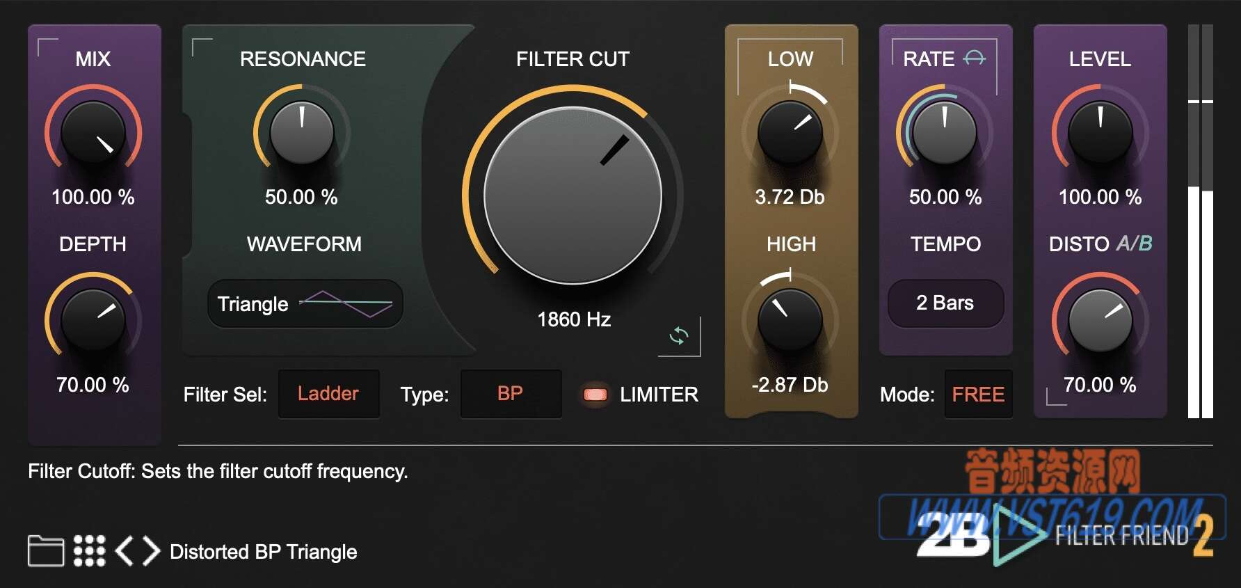 2B Played Music Filter Friend 2 v1.3_WIN-R2R_VST92音频资源网