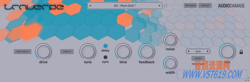 Audio Damage Traverse v1.0.0_WIN-GTA_VST92音频资源网