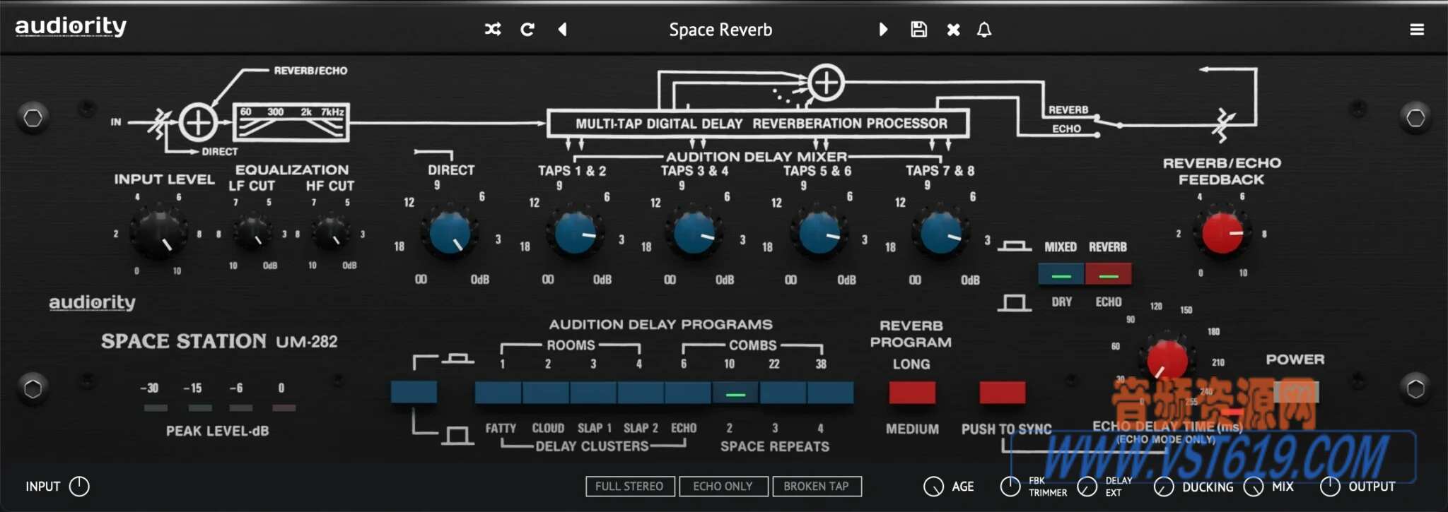 Audiority Space Station UM282 v1.5.3_WIN-R2R_VST92音频资源网