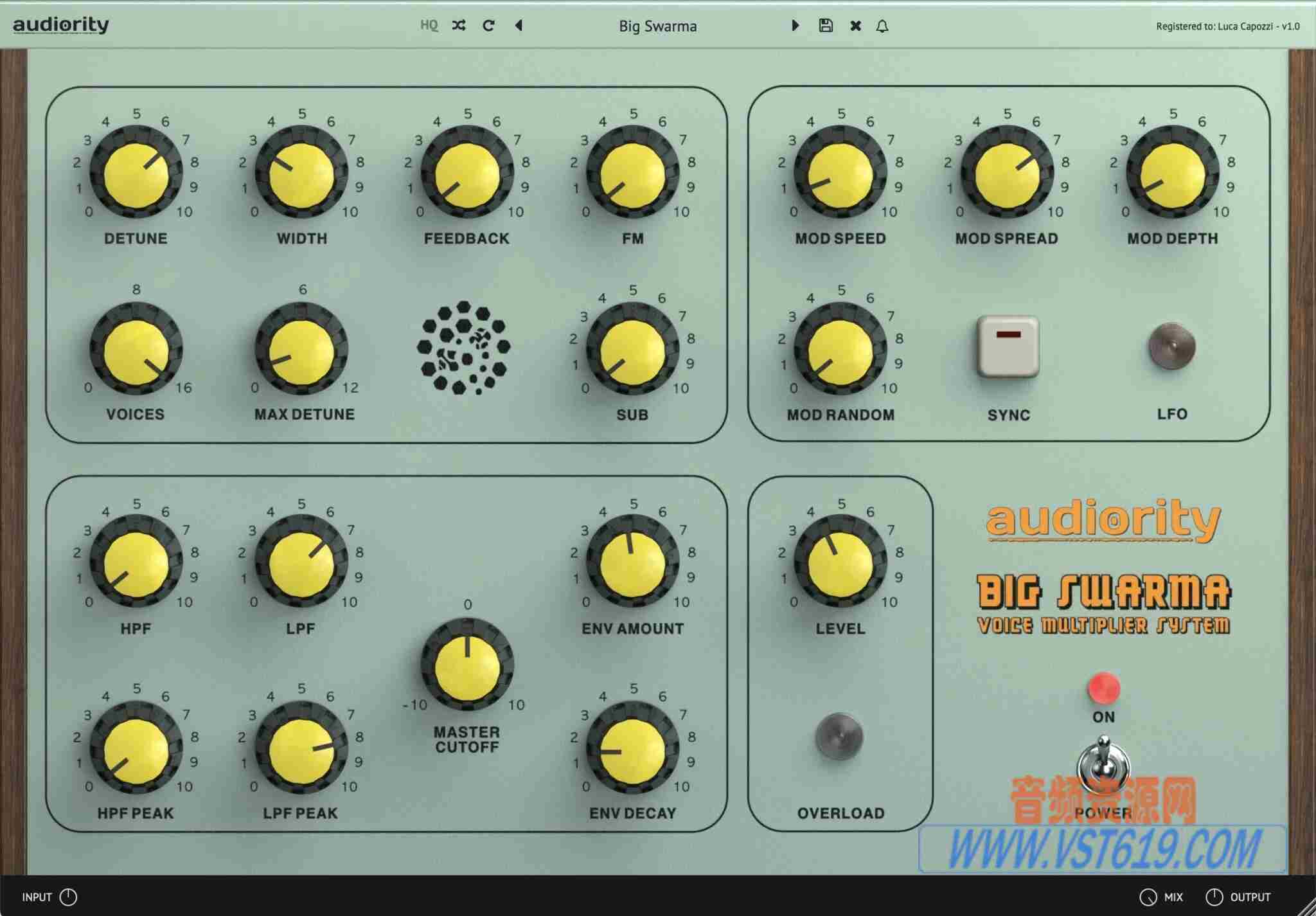 Audiority Big Swarma v1.0.1_WIN-R2R_VST92音频资源网