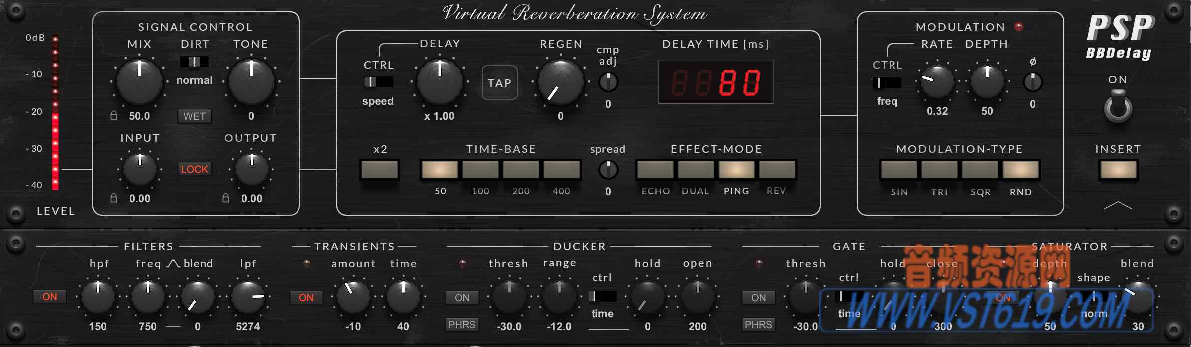PSPaudioware PSP BBDelay