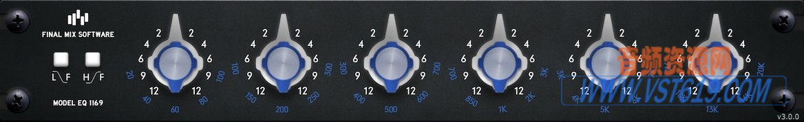 Final Mix Software EQ-1169 III EQ v3.0.0-WIN_VST92音频资源网