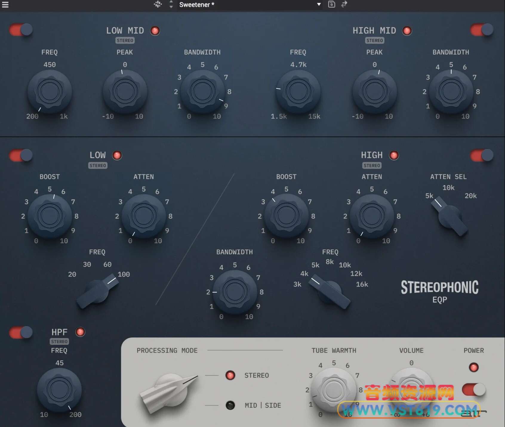 AIR Music Technology Stereophonic EQP v1.0.2.255_WIN-R2R_VST92音频资源网