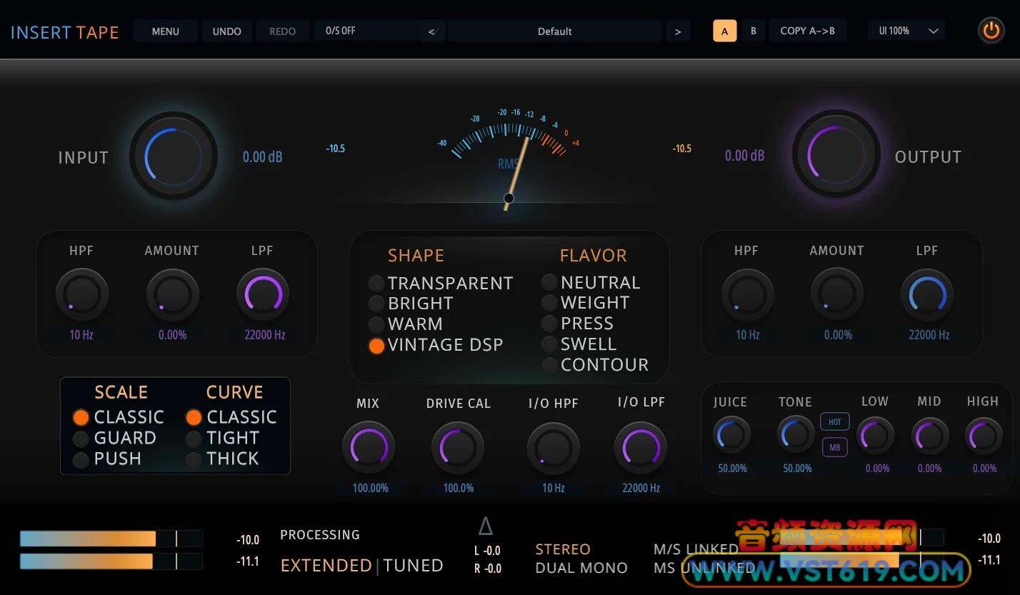 Insert Audio Insert Tape v0.2.6_WIN-MOCHA_VST92音频资源网