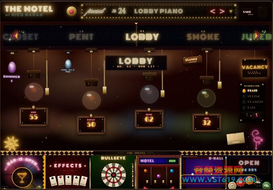 Nico Baran The Motel v1.0.0_WIN-R2R_VST92音频资源网
