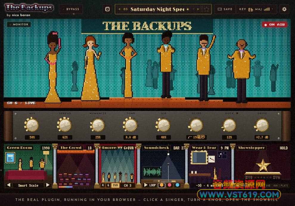 Nico Baran The Backups