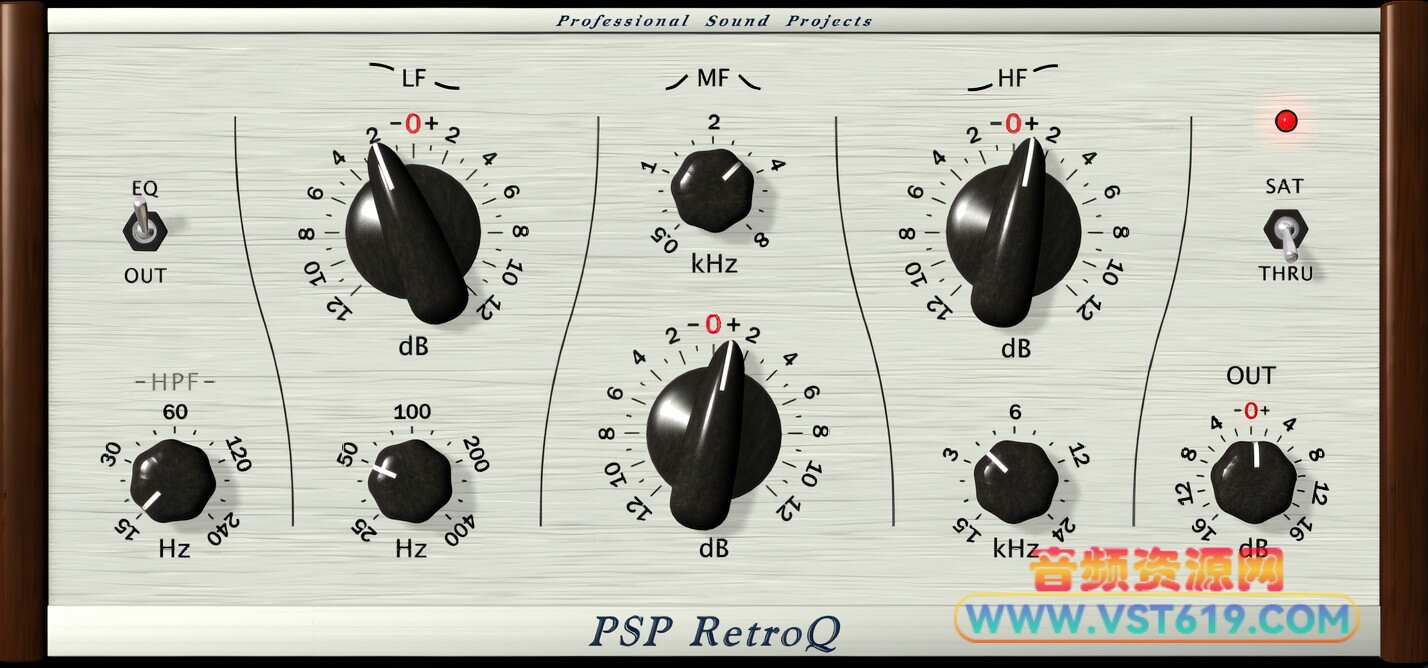 PSPaudioware PSP RetroQ v1.9.0_WIN-R2R_VST92音频资源网
