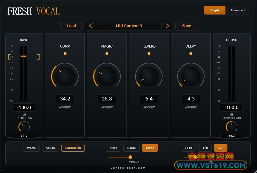 Sonido Fresh Vocal 3